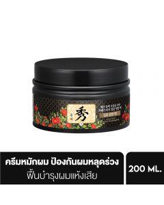 DAENG GI MEO RI DLAESOO INTENSIVE NOURISHING PACK 200ML. แทงกีโมรี ดือแรซู อินเทนซีฟ นูริชชิ่ง แพ็ค 200 มล. ครีมหมักผมสูตรพิเศษ ฟื้นบำรุงผมแห้งเสีย